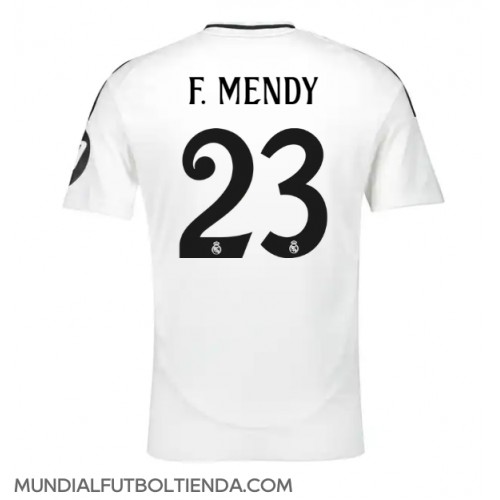 Camiseta Real Madrid Ferland Mendy #23 Primera Equipación Replica 2024-25 mangas cortas